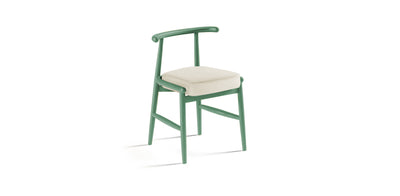 Milo Lacquered Linen Dining Chair