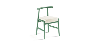 Milo Lacquered Velvet Dining Chair