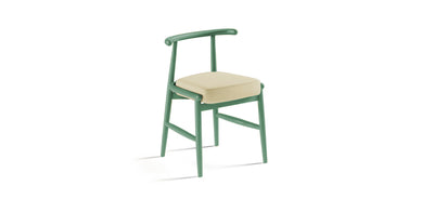 Milo Lacquered Velvet Dining Chair