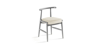 Milo Lacquered Linen Dining Chair