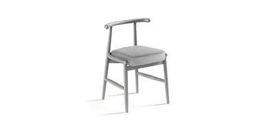 Milo Lacquered Linen Dining Chair
