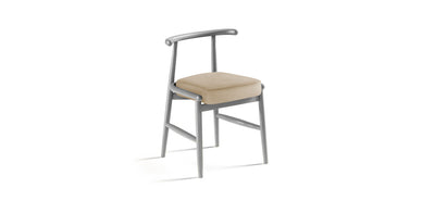 Milo Lacquered Linen Dining Chair