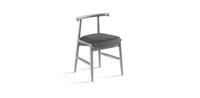 Milo Lacquered Linen Dining Chair