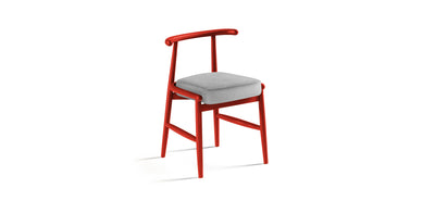 Milo Lacquered Linen Dining Chair