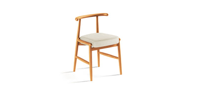 Milo Lacquered Linen Dining Chair