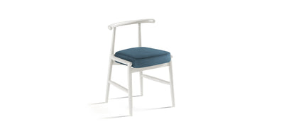 Milo Lacquered Linen Dining Chair