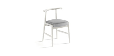 Milo Lacquered Linen Dining Chair