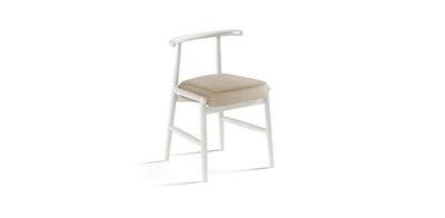 Milo Lacquered Linen Dining Chair