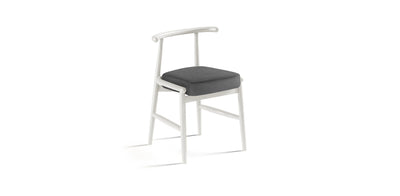 Milo Lacquered Linen Dining Chair