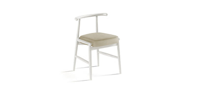 Milo Lacquered Linen Dining Chair