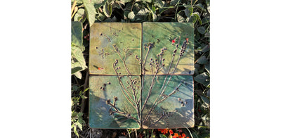 Clay Blooms Wall Panel