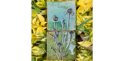 Clay Blooms Wall Panel