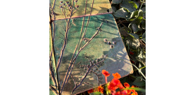 Clay Blooms Wall Panel