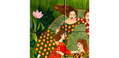 Her Circle Wall Panel