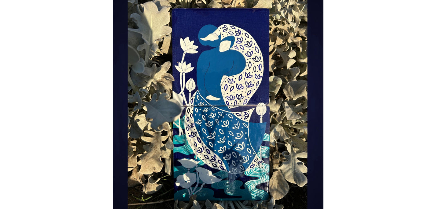 In Her Presence Wall Panel