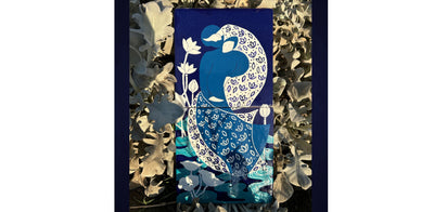 In Her Presence Wall Panel