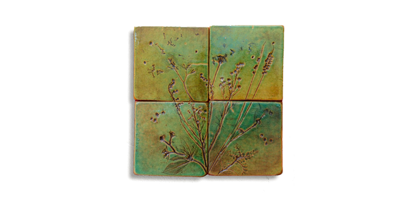 Clay Blooms Wall Panel