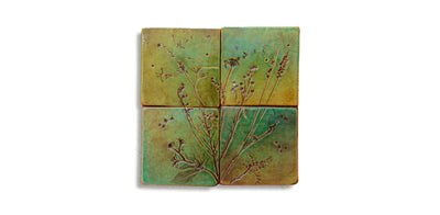 Clay Blooms Wall Panel