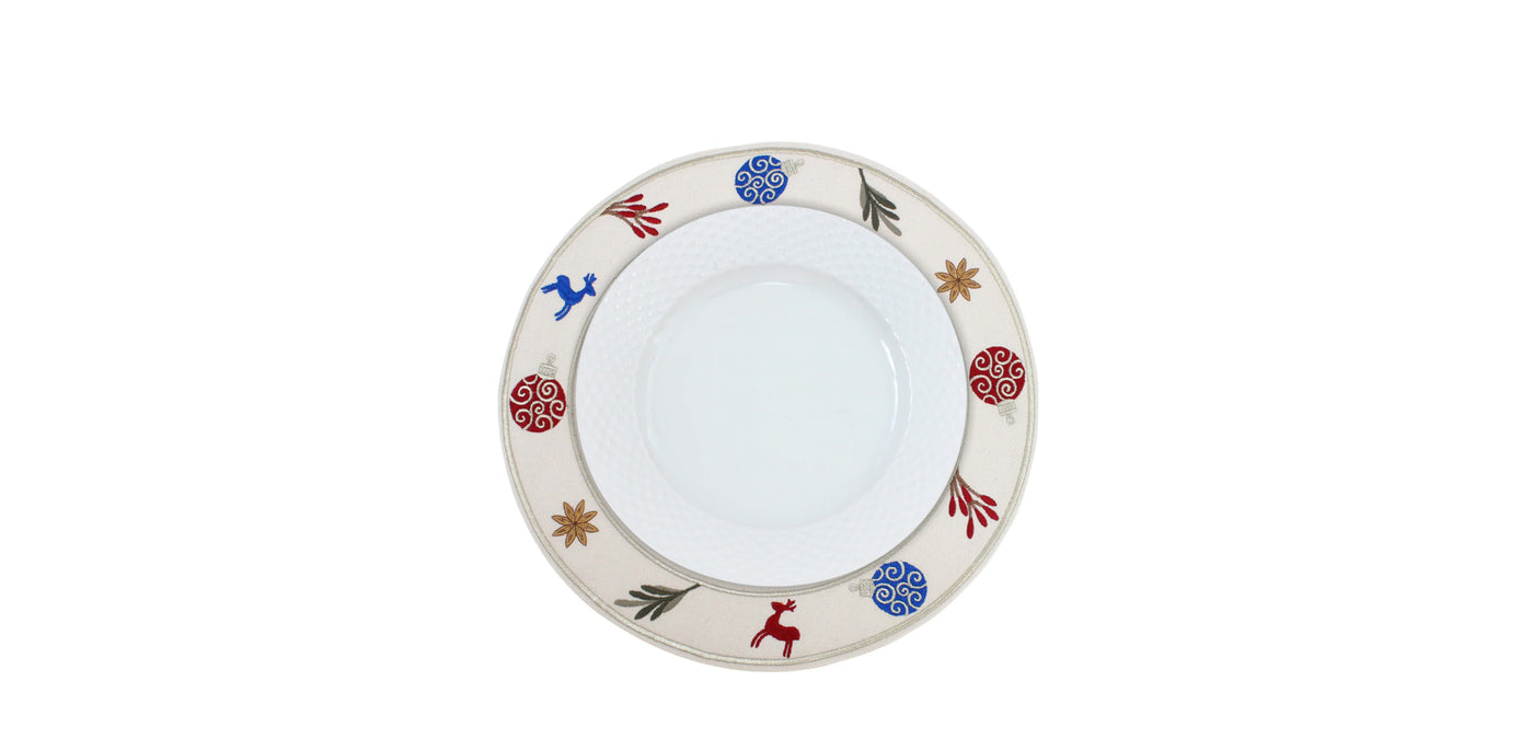 Festive Ornaments Placemat Set