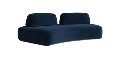 Floop Velvet 2 Seater Sofa