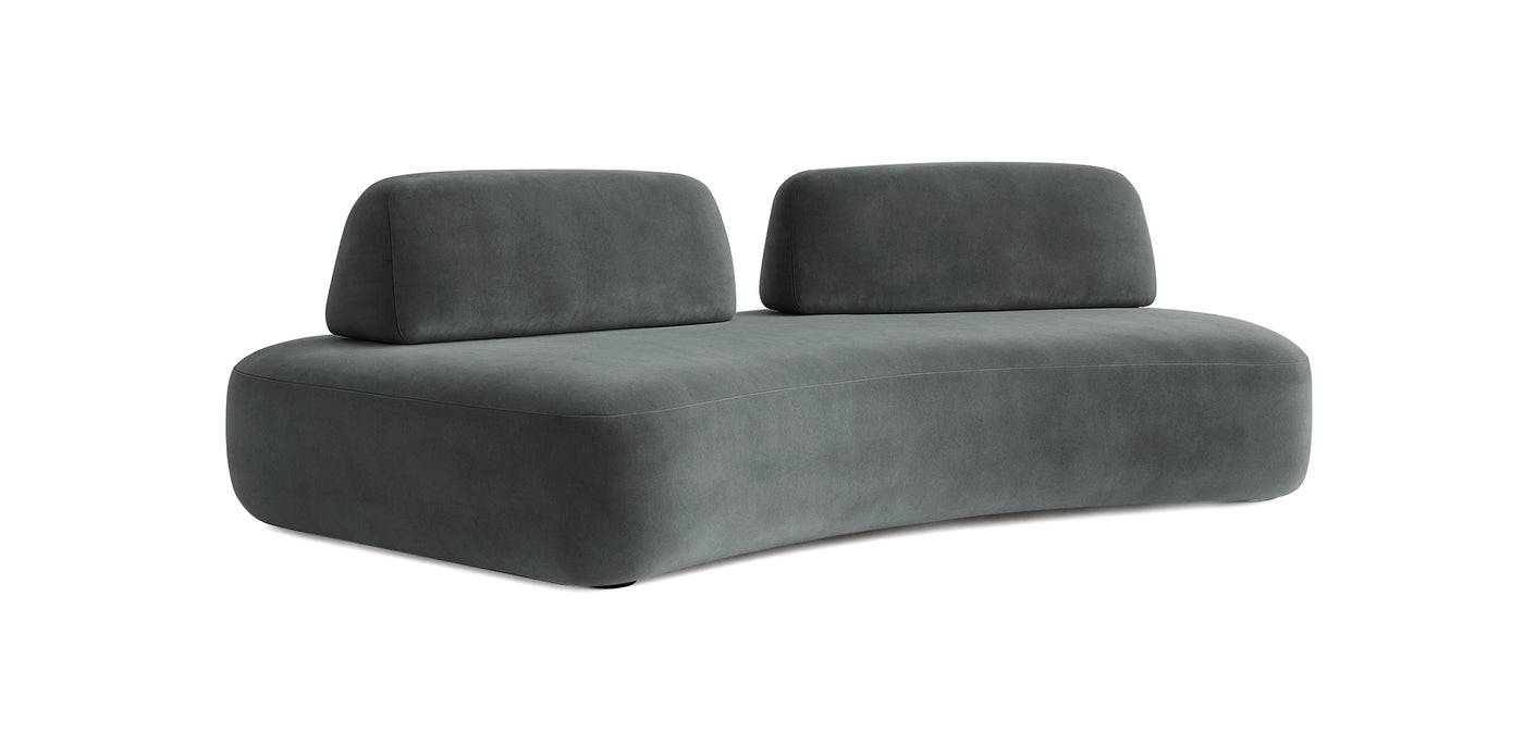 Floop Velvet 2 Seater Sofa