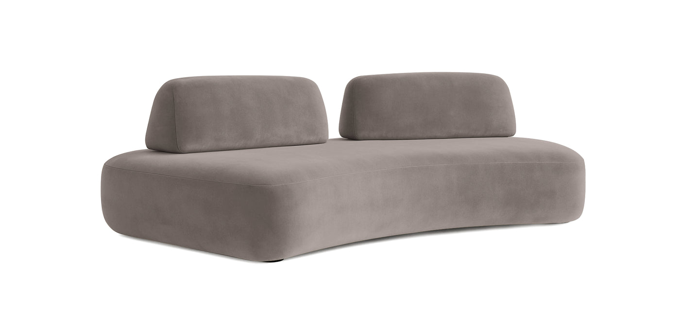 Floop Velvet 2 Seater Sofa