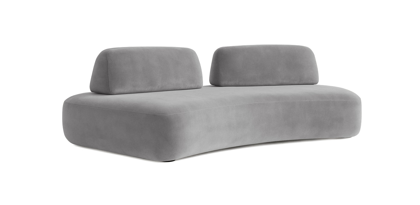 Floop Velvet 2 Seater Sofa