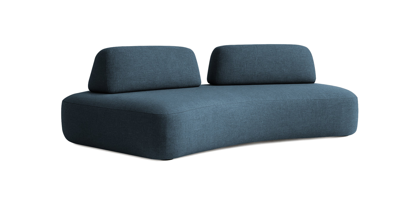 Floop Linen 2 Seater Sofa