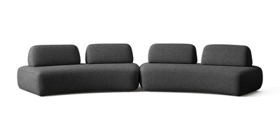 Floop Linen Dual 2 Seater Sofa