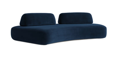Floop Velvet 3 Seater Sofa