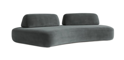 Floop Velvet 3 Seater Sofa