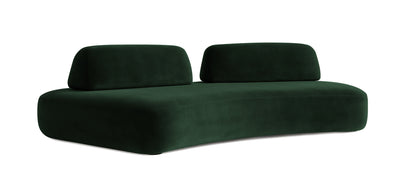 Floop Velvet 3 Seater Sofa
