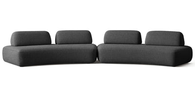 Floop Linen Dual 3 Seater Sofa
