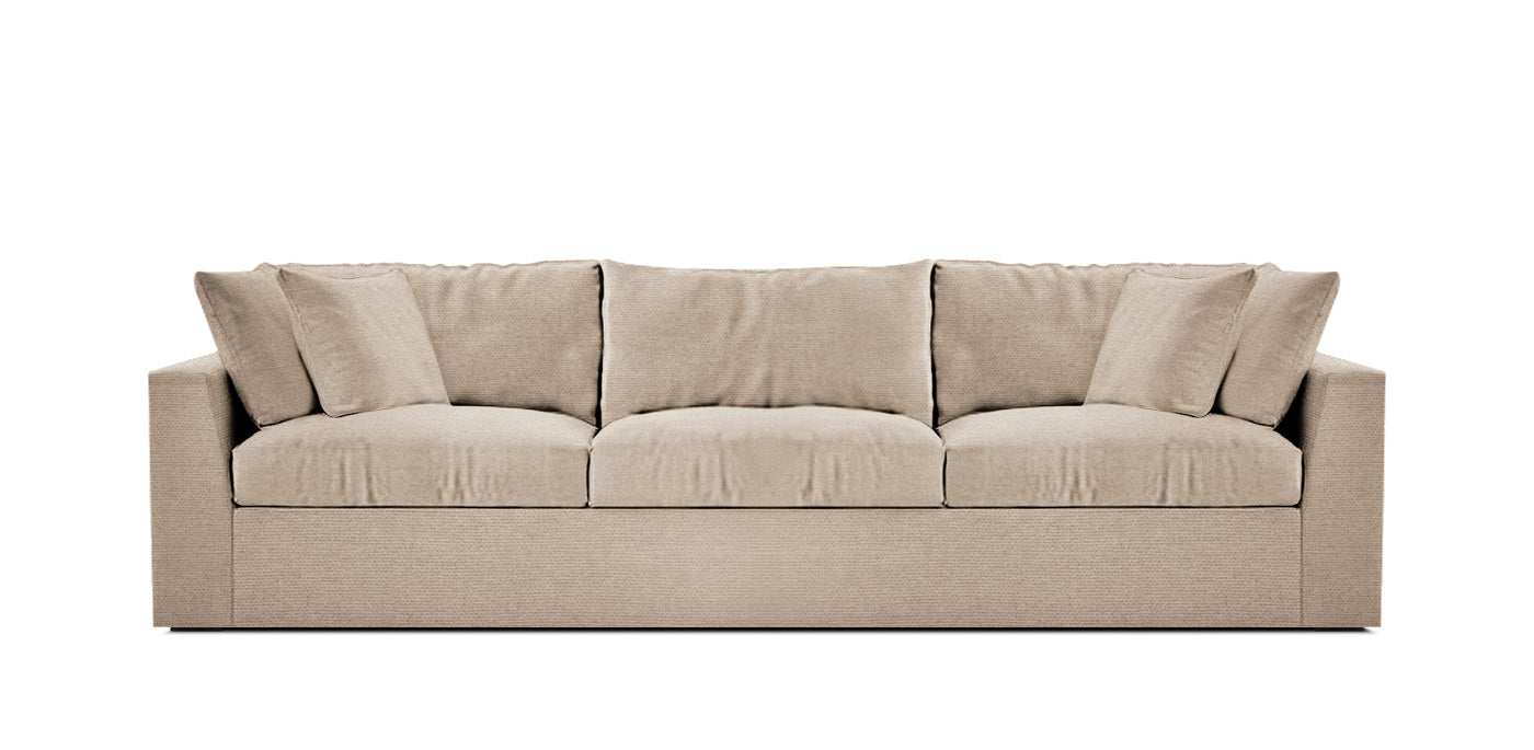 Friday Linen 3 Seater Sofa