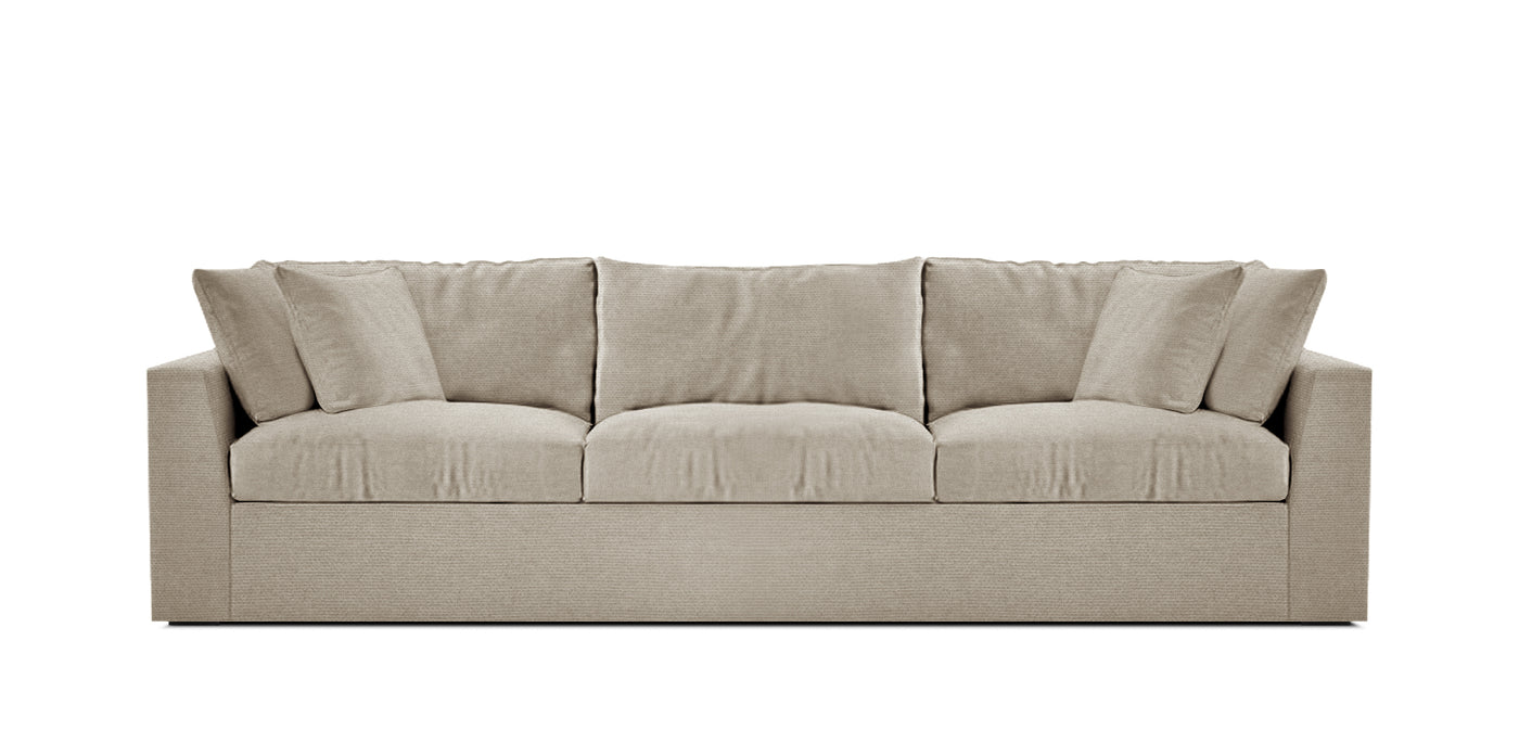 Friday Linen 3 Seater Sofa