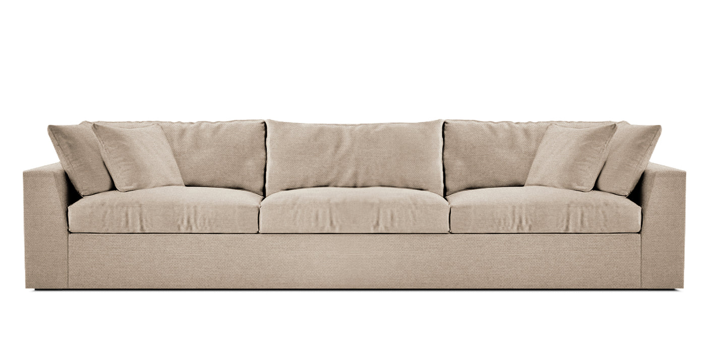 Friday Linen 4 Seater Sofa