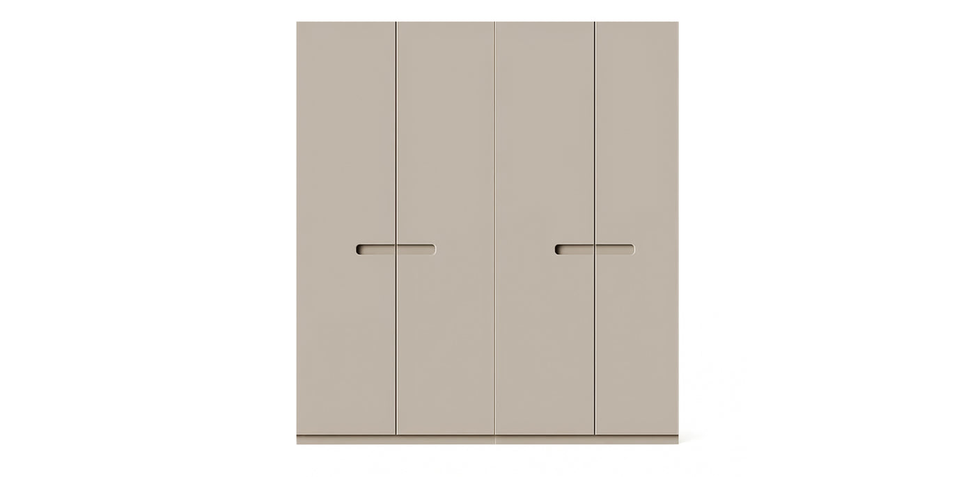 Gloam Due Lacquered Wardrobe