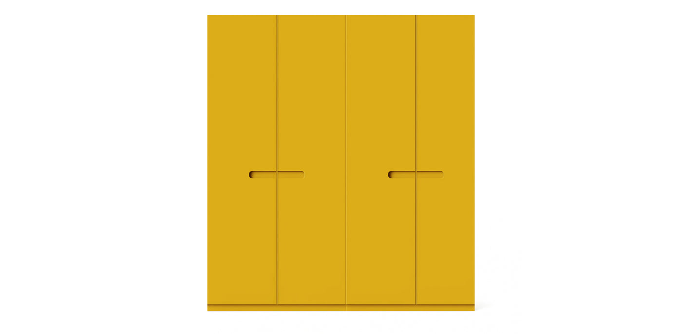 Gloam Due Lacquered Wardrobe