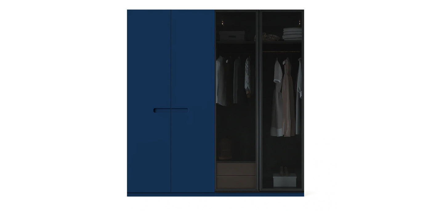 Gloam Due Glass / Lacquered Wardrobe