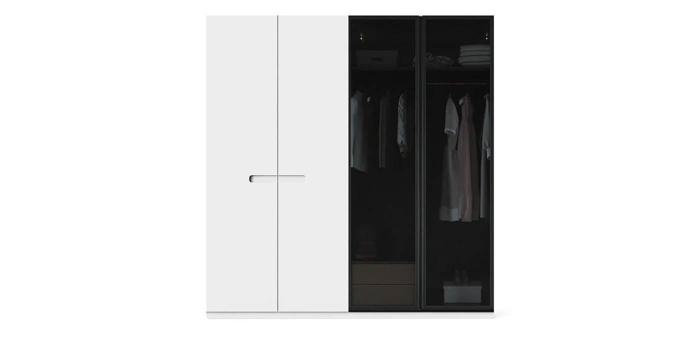Gloam Due Glass / Lacquered Wardrobe