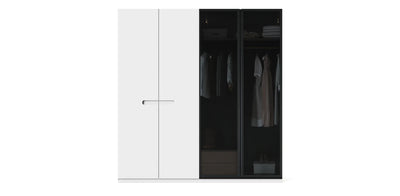 Gloam Due Glass / Lacquered Wardrobe