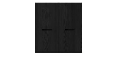 Gloam Due Natural Veneer Wardrobe