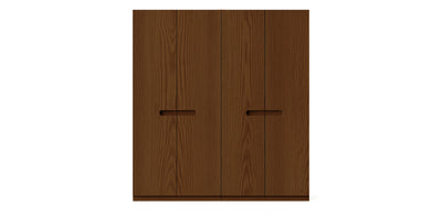 Gloam Due Natural Veneer Wardrobe