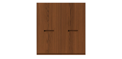 Gloam Due Natural Veneer Wardrobe