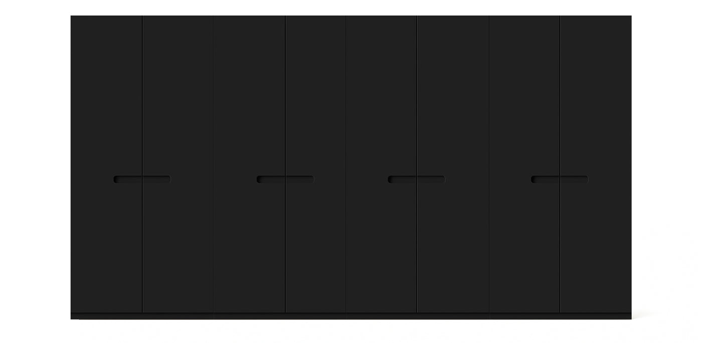 Gloam Quad Lacquered Wardrobe