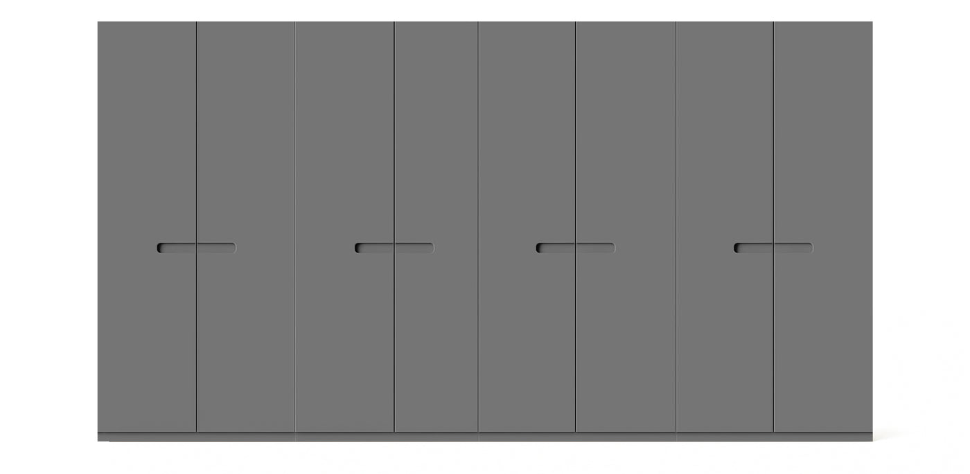 Gloam Quad Lacquered Wardrobe