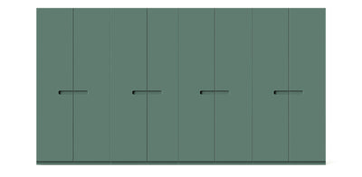 Gloam Quad Lacquered Wardrobe