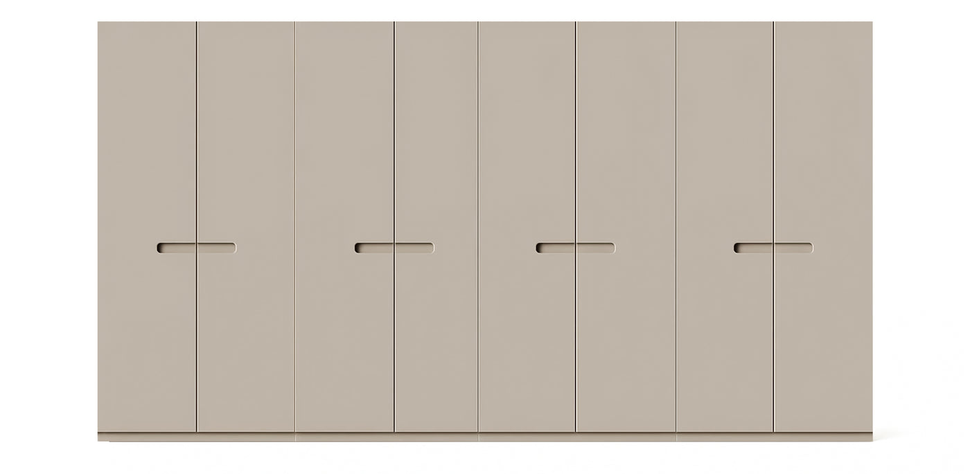 Gloam Quad Lacquered Wardrobe