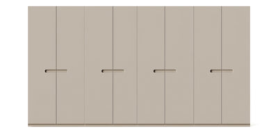 Gloam Quad Lacquered Wardrobe