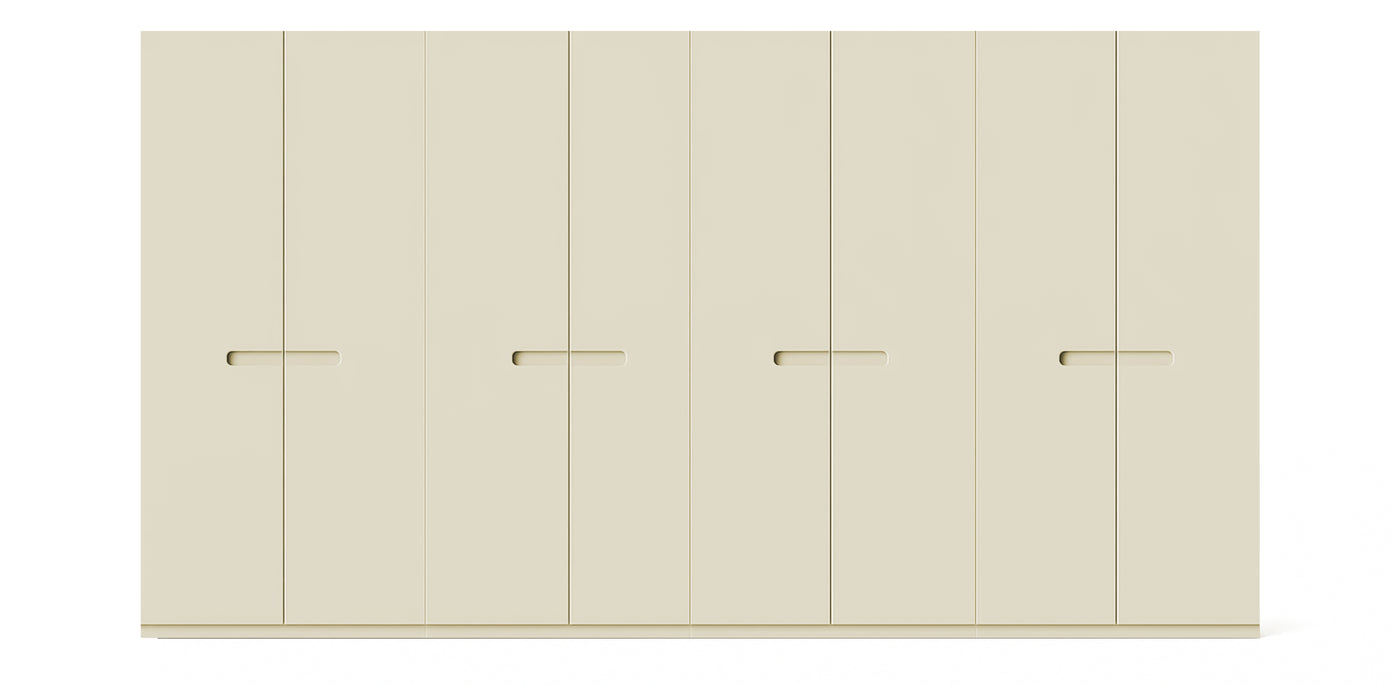 Gloam Quad Lacquered Wardrobe